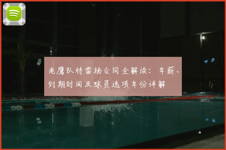 老鹰队特雷杨合同全解读:年薪、到期时间及球员选项年份详解